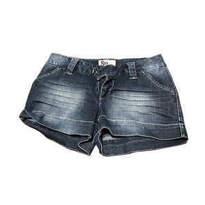 So jean shorts